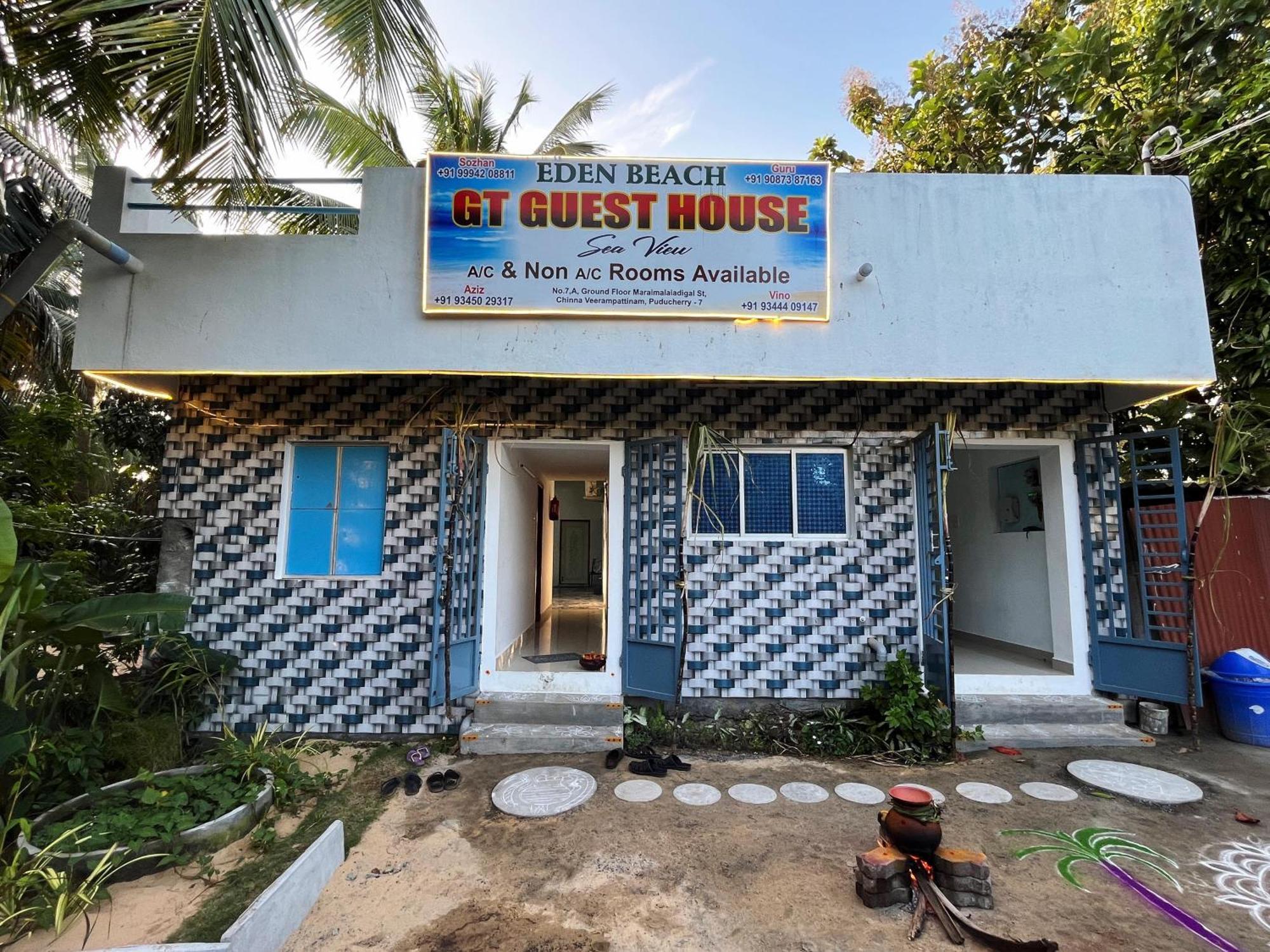 Gt Guest House Virāmpattinam Exterior foto